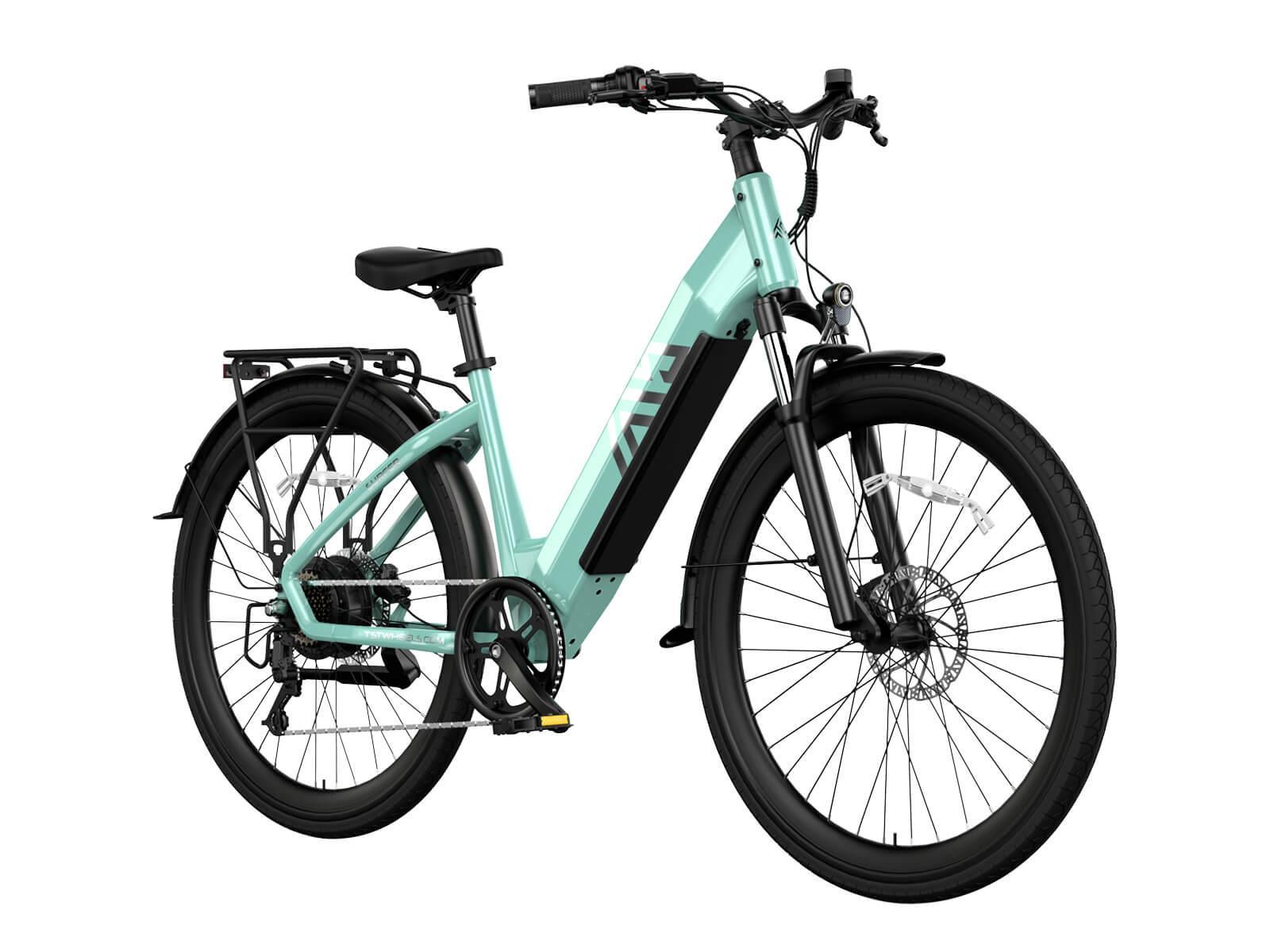 TST® Surfer 27.5" Step-Thru Commuter eBike - TST Ebike