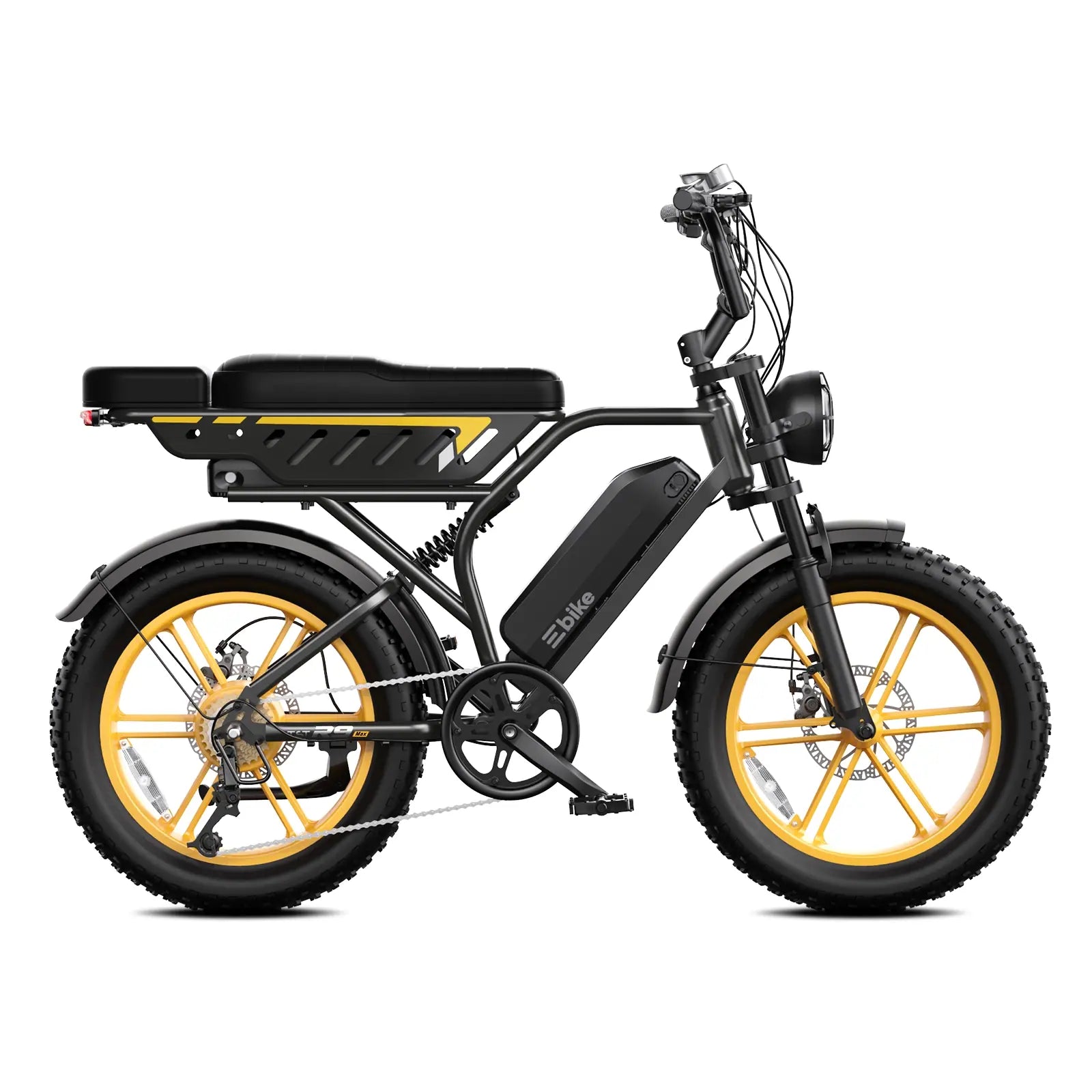 TST R9 1500W Full-Suspension Moped Style Electric Bike (2026 Model)
