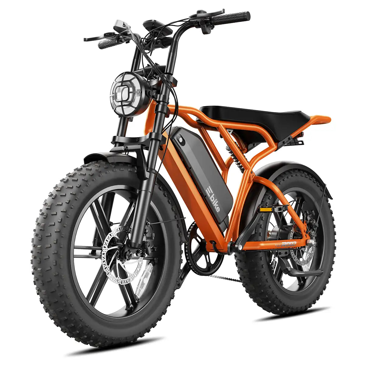 TST® R002 20'' 1500W Full Suspension Moped-style Electric Bike