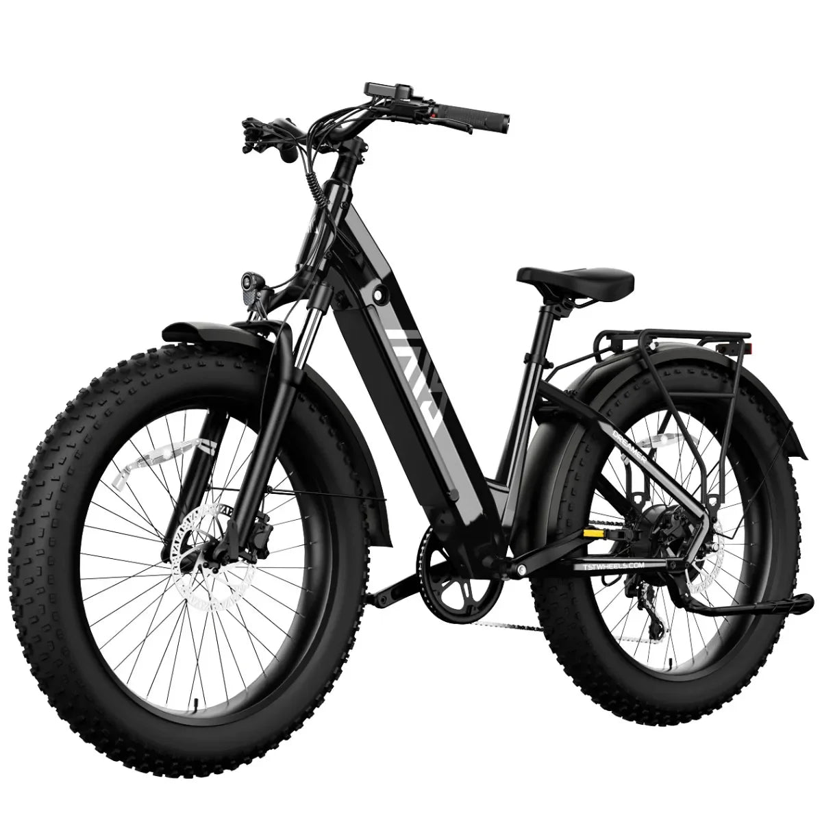 Electric Bike 26 Fat Bike Tires Zipper Stealth Electric Fat Bike