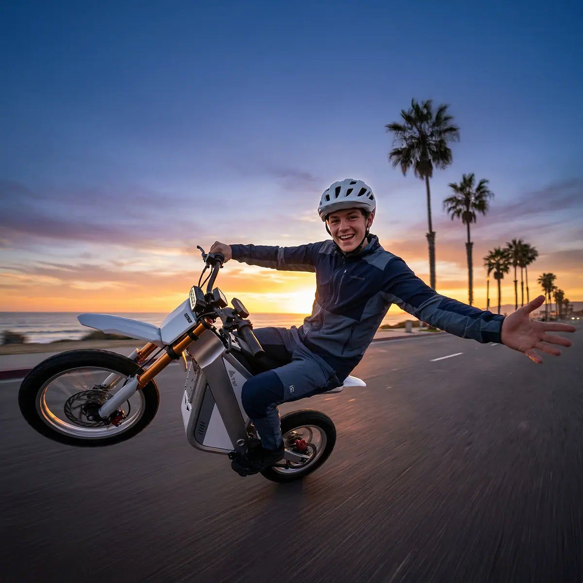 TST® GT63 14" 2200W 210Nm Electric Dirt Bike