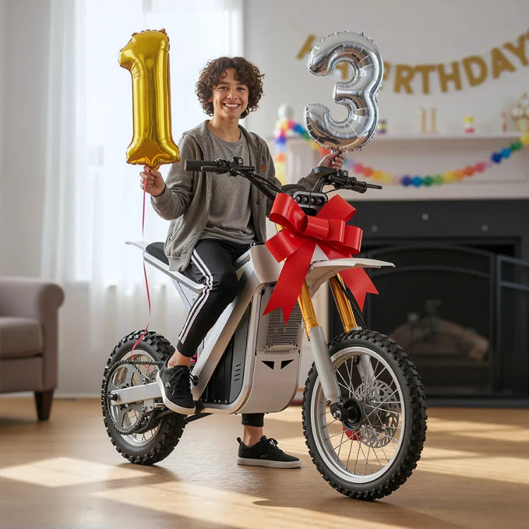 TST® GT63 14" Electric Mini Bike for Kids & Adults