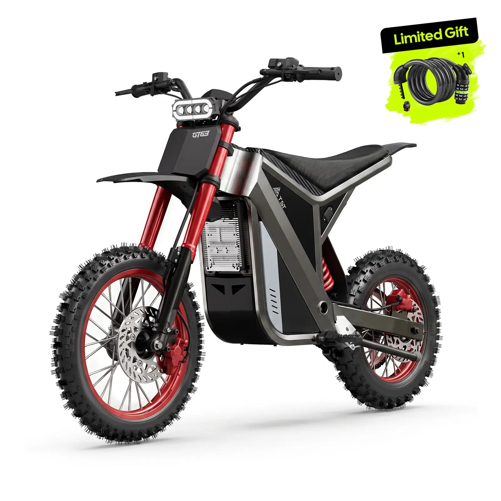 TST® GT63 2600W Electric Dirt Bike for Teens & Adults