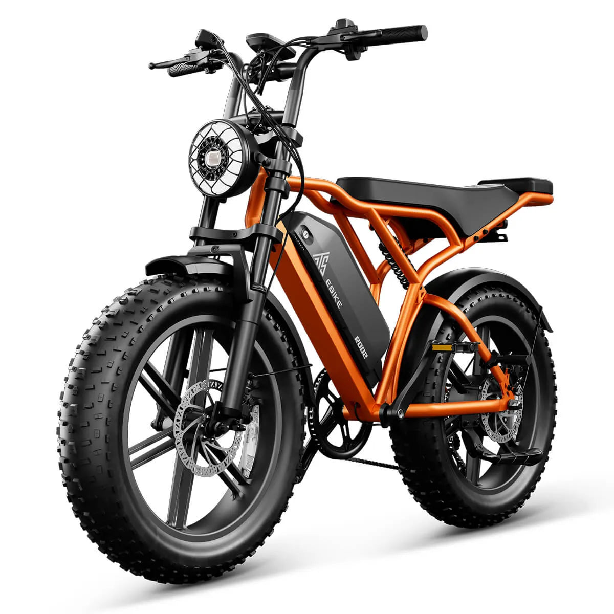 TST® R002 20'' 1500W Full Suspension Moped-style Electric Bike