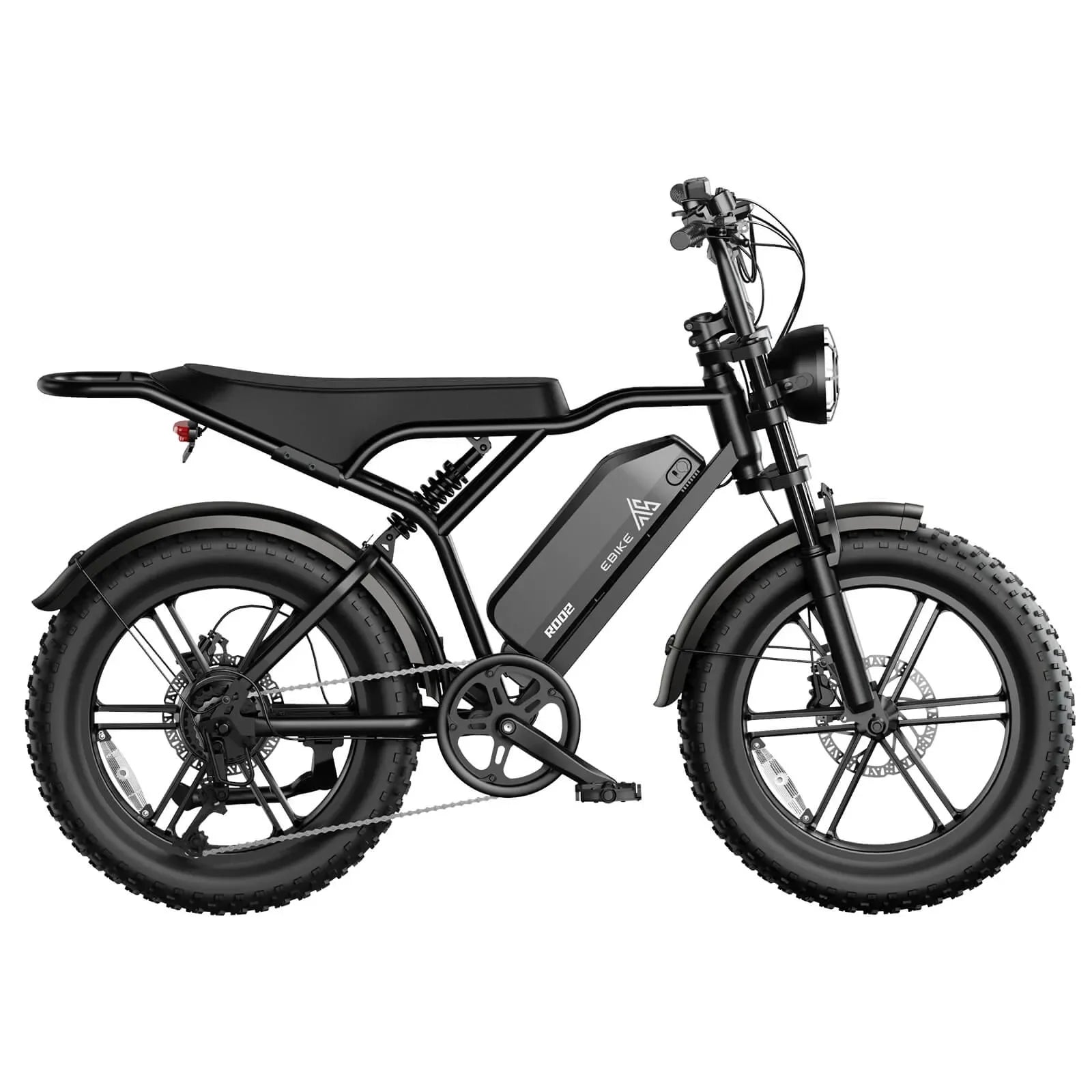 TST® R002 20'' 1500W Full Suspension Moped-style Electric Bike