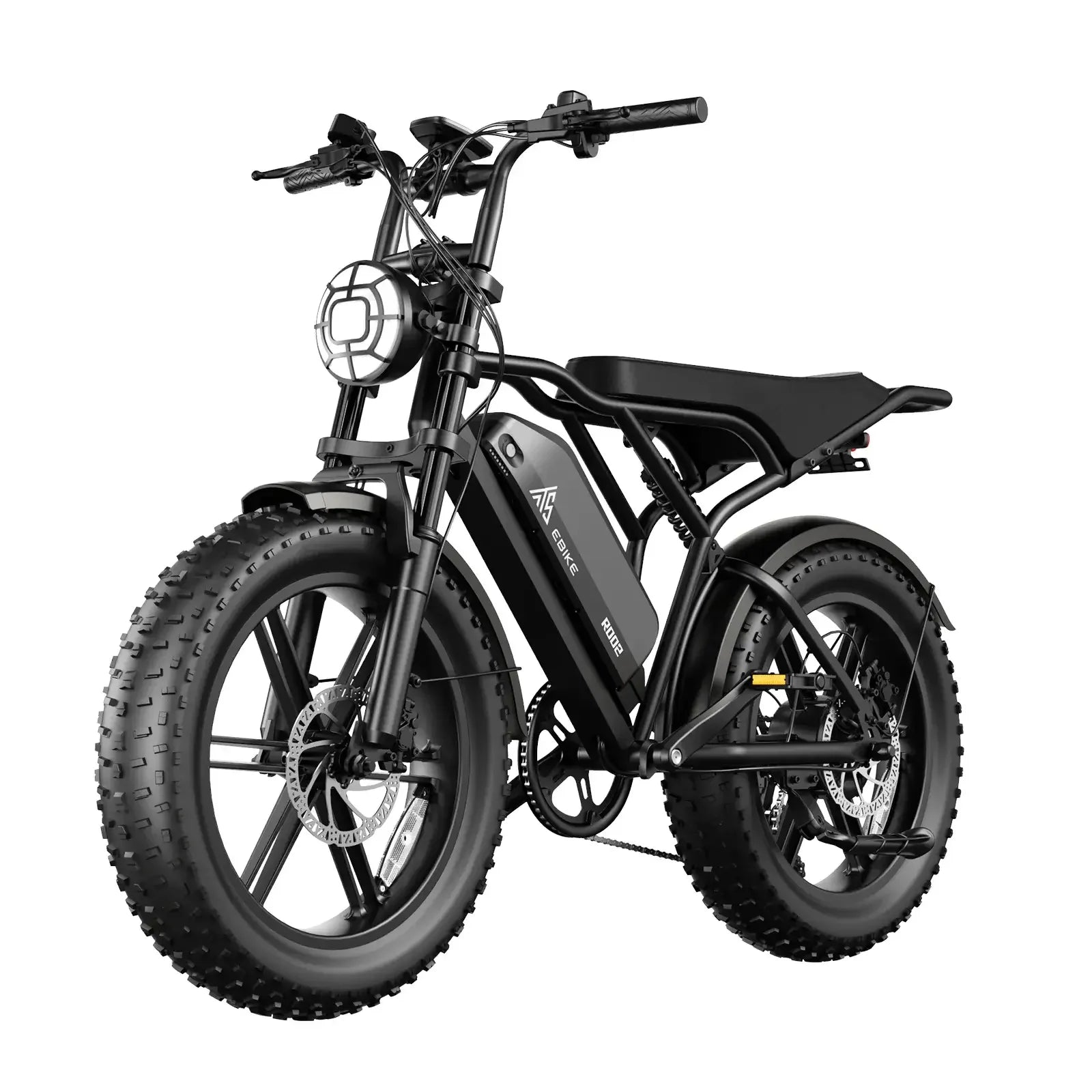 TST® R002 20'' 1500W Full Suspension Moped-style Electric Bike