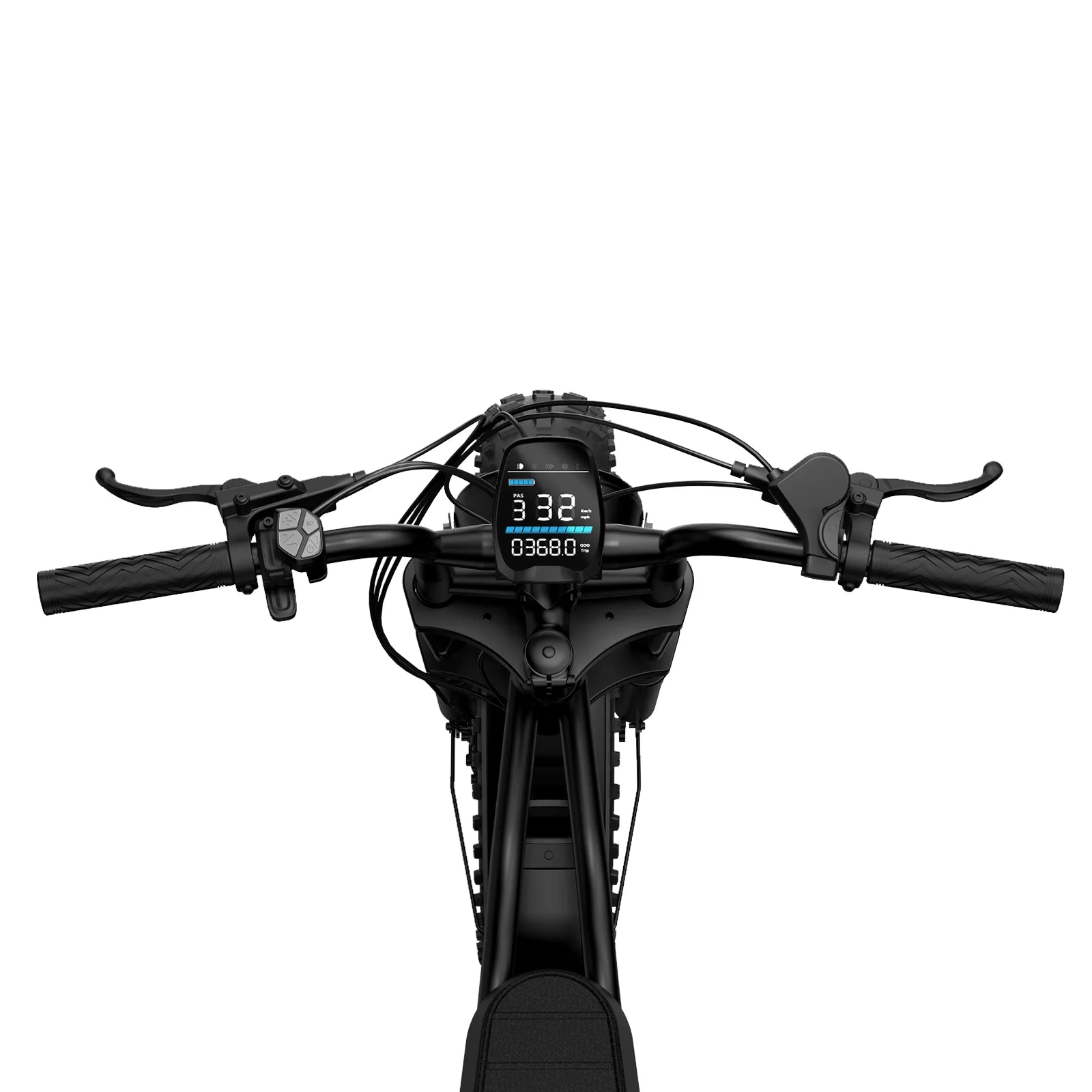 TST® R002 20'' 1500W Full Suspension Moped-style Electric Bike View