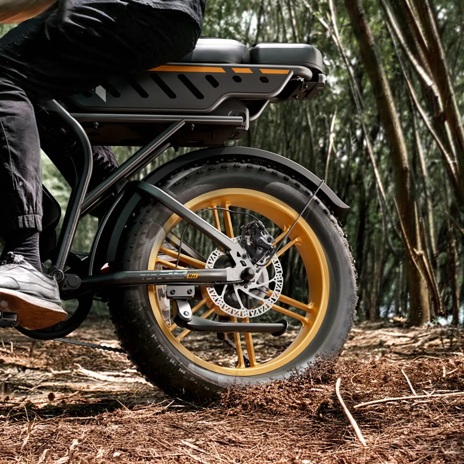 TST R9 1500W Full-Suspension Moped Style Electric Bike (2026 Model)