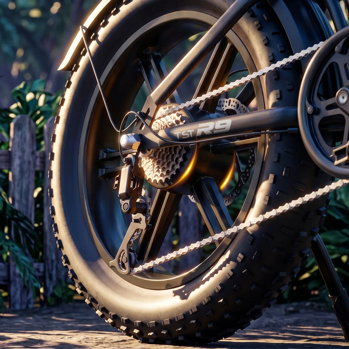 TST® R9 Long-Range E-bike | max range 130 Miles