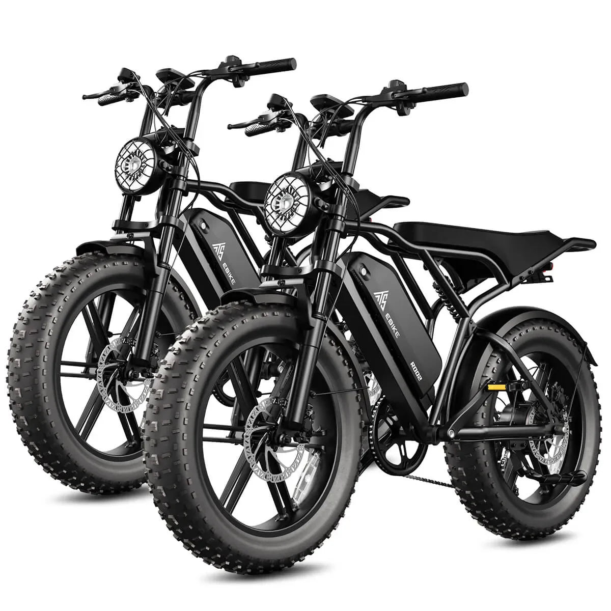 TST® R002 20'' 1500W Full Suspension Moped-style Electric Bike