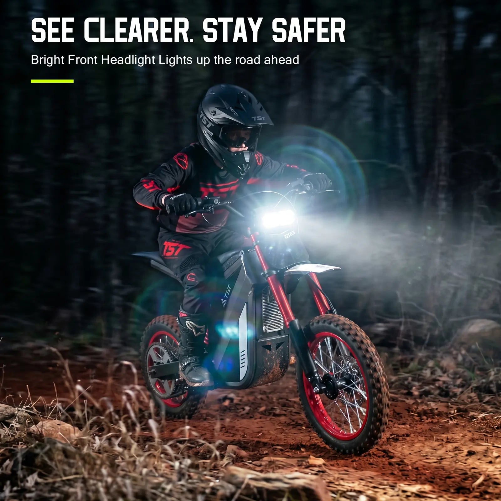 TST® GT63 14" 2400W 210Nm Electric Dirt Bike
