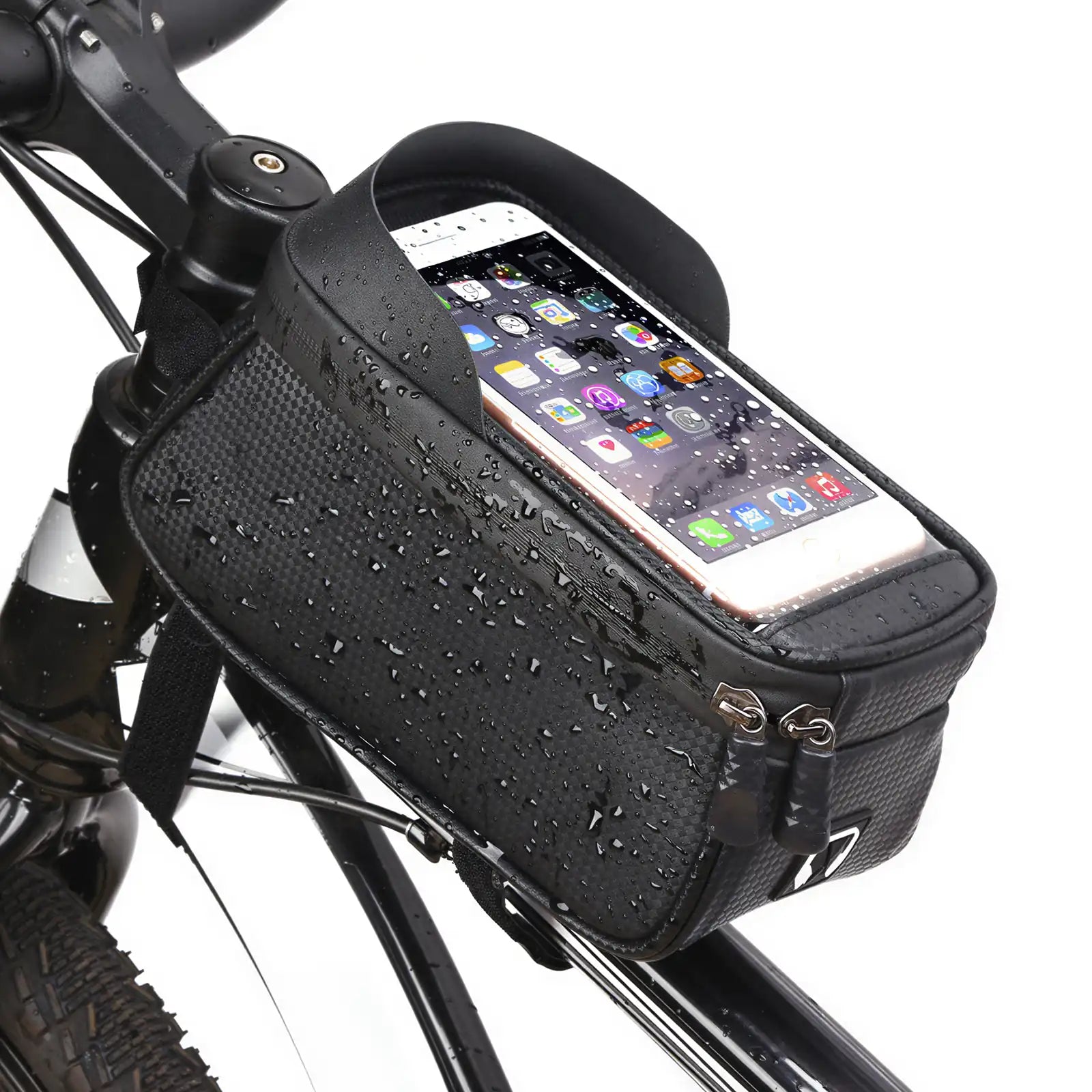 TST®Handlebar Bag + Phone Holder + Bike Lock Set