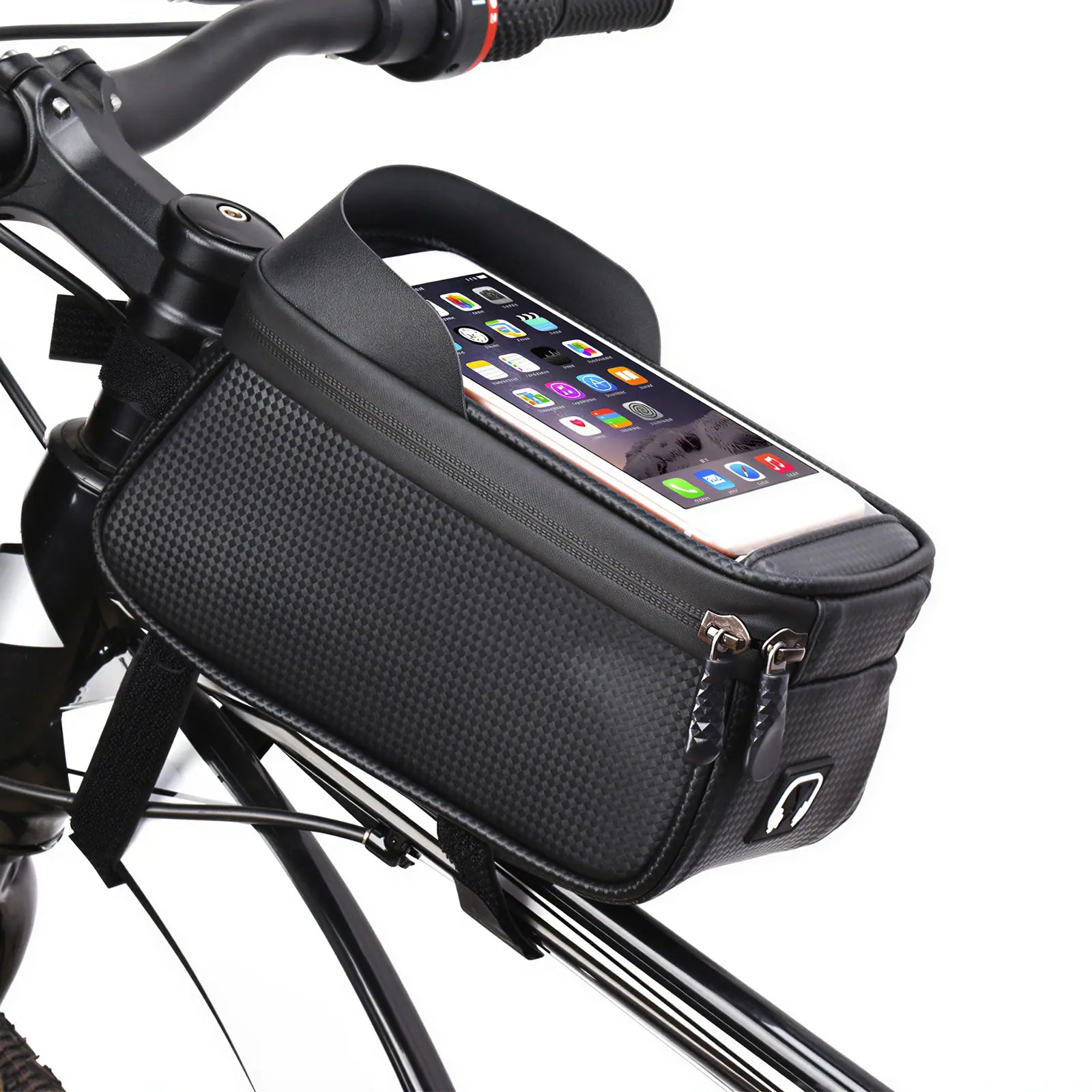 TST®Handlebar Bag + Phone Holder + Bike Lock Set