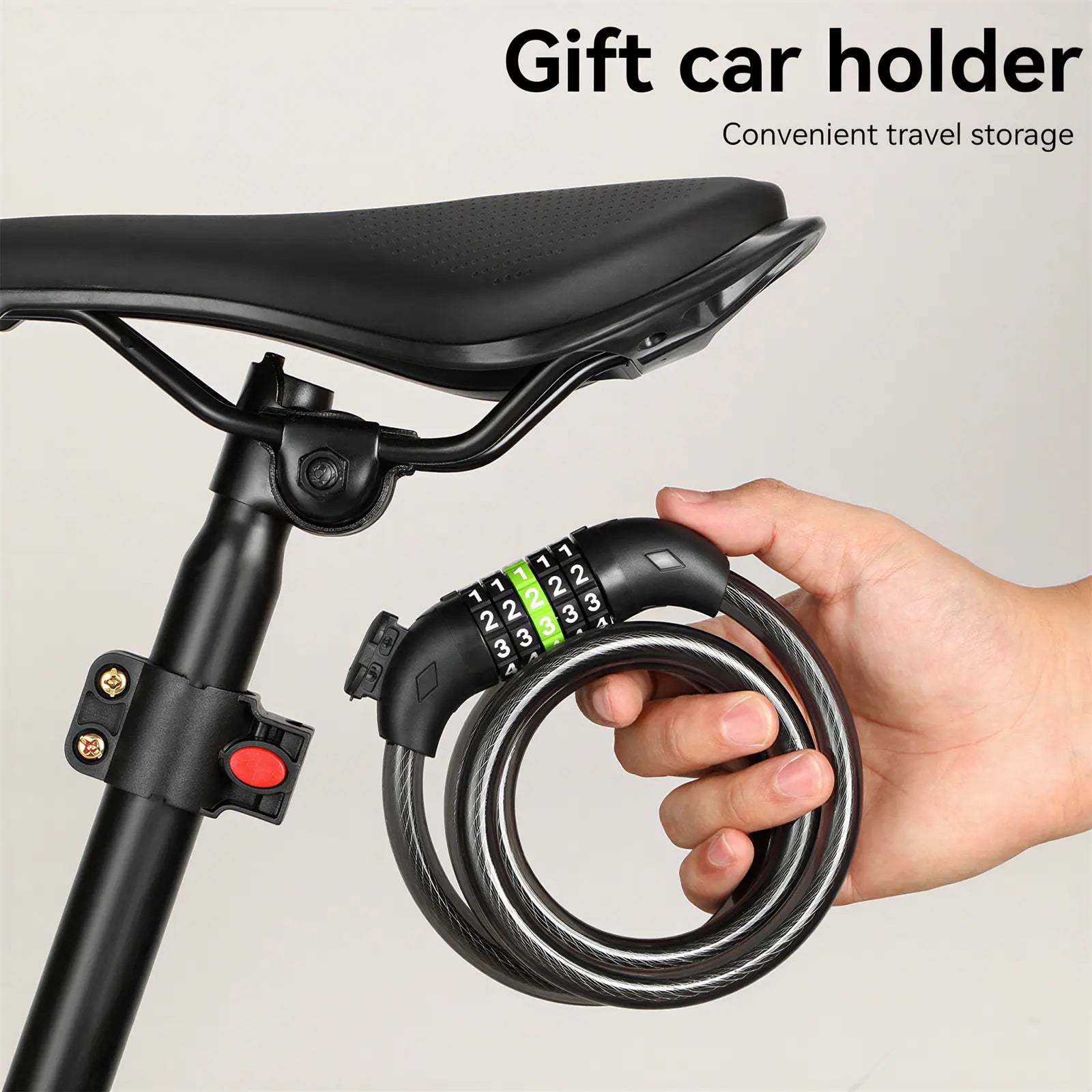 TST®Handlebar Bag + Phone Holder + Bike Lock Set