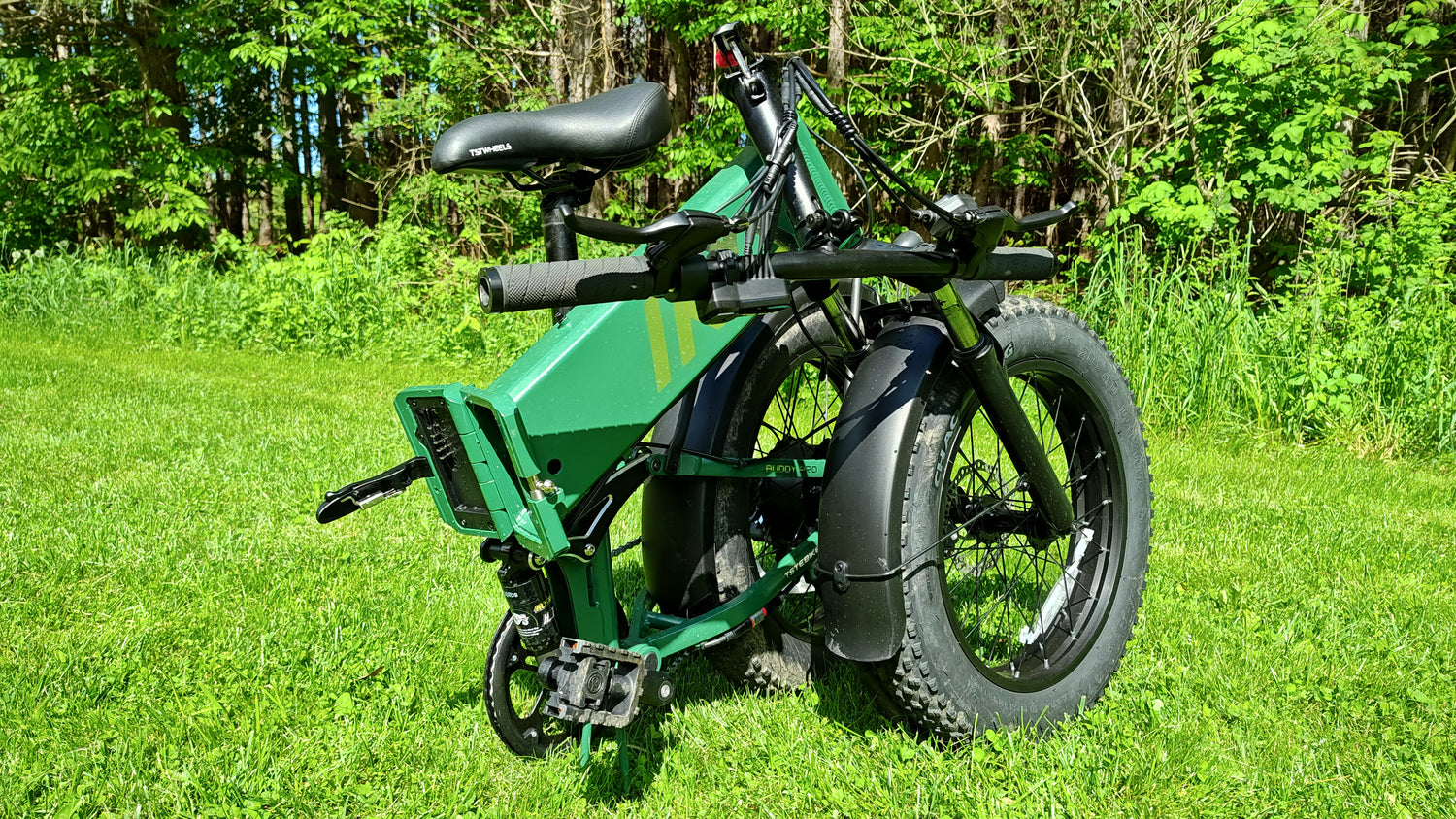 an Electric Folding Bike