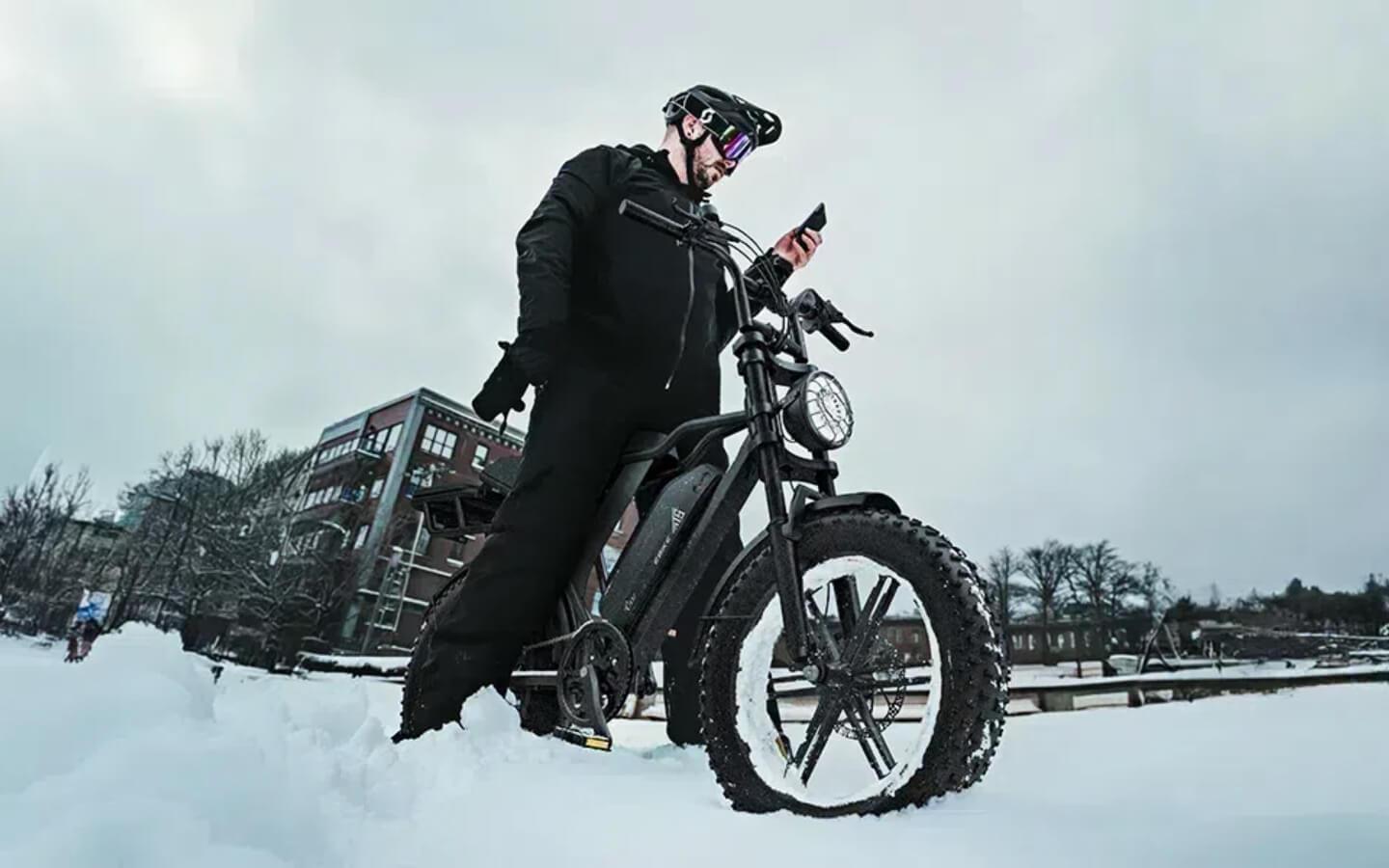 The Ultimate Winter Cycling Guide: Stay Safe and Ride Smooth with Your Ebike - TST Ebike