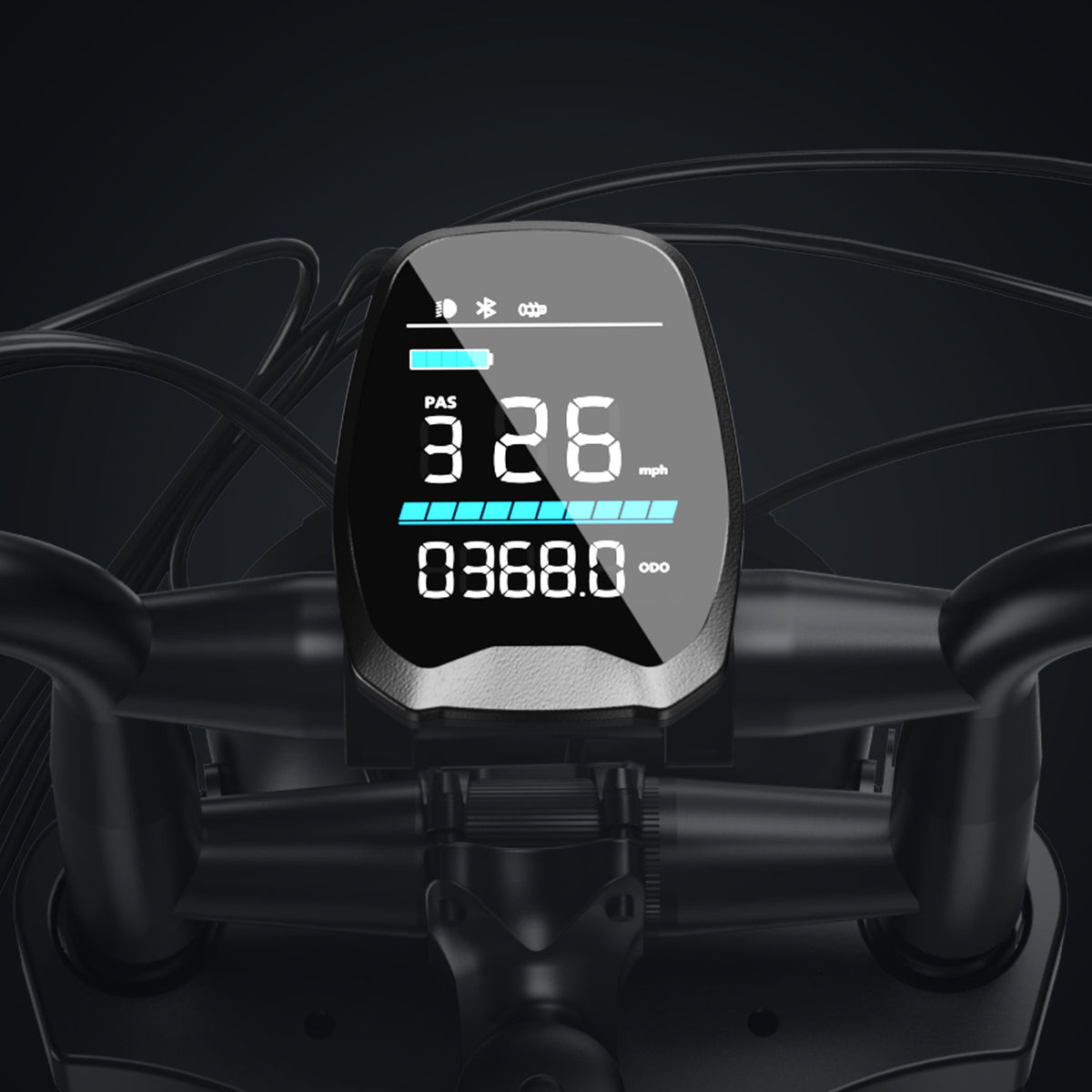 TST R002 20'' 1500W Full Suspension Moped-style Electric Bike
