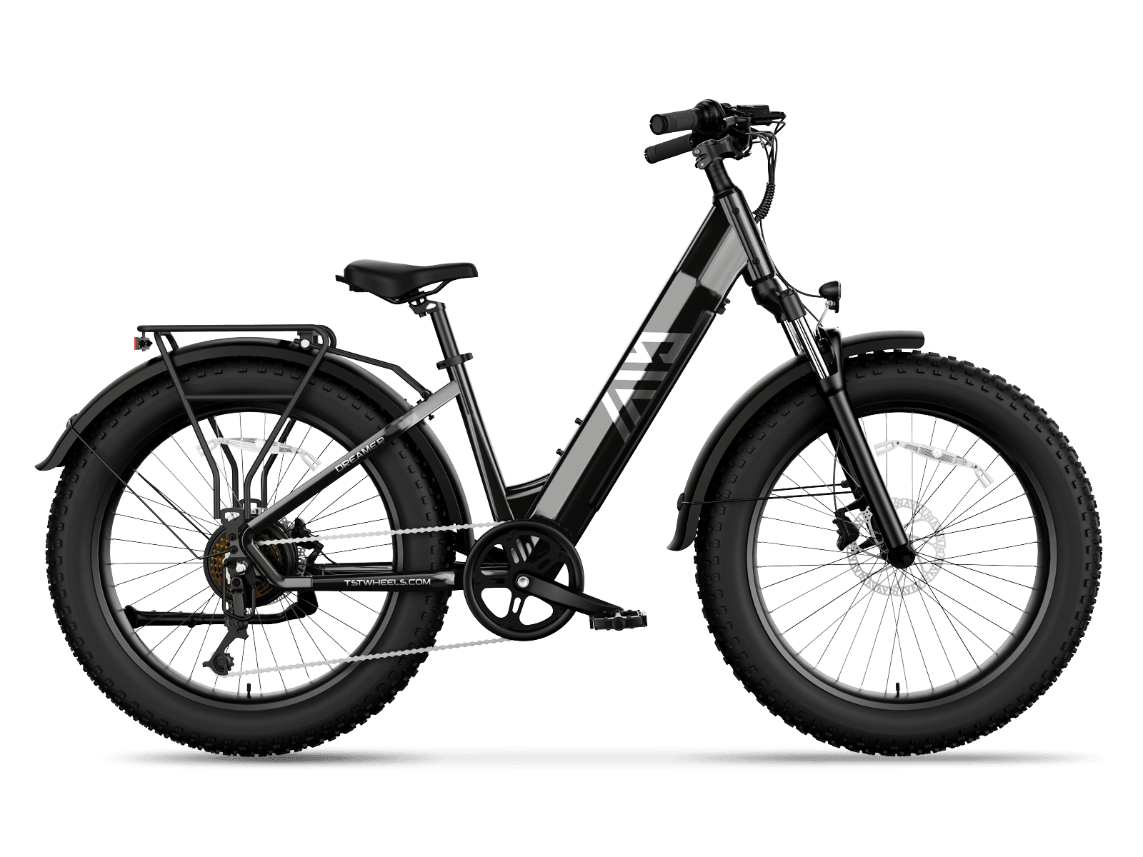 TST Dreamer 26 Step Thru Fat Tire Electric Bike