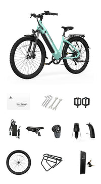 TST® Surfer 27.5" Step-Thru Commuter eBike