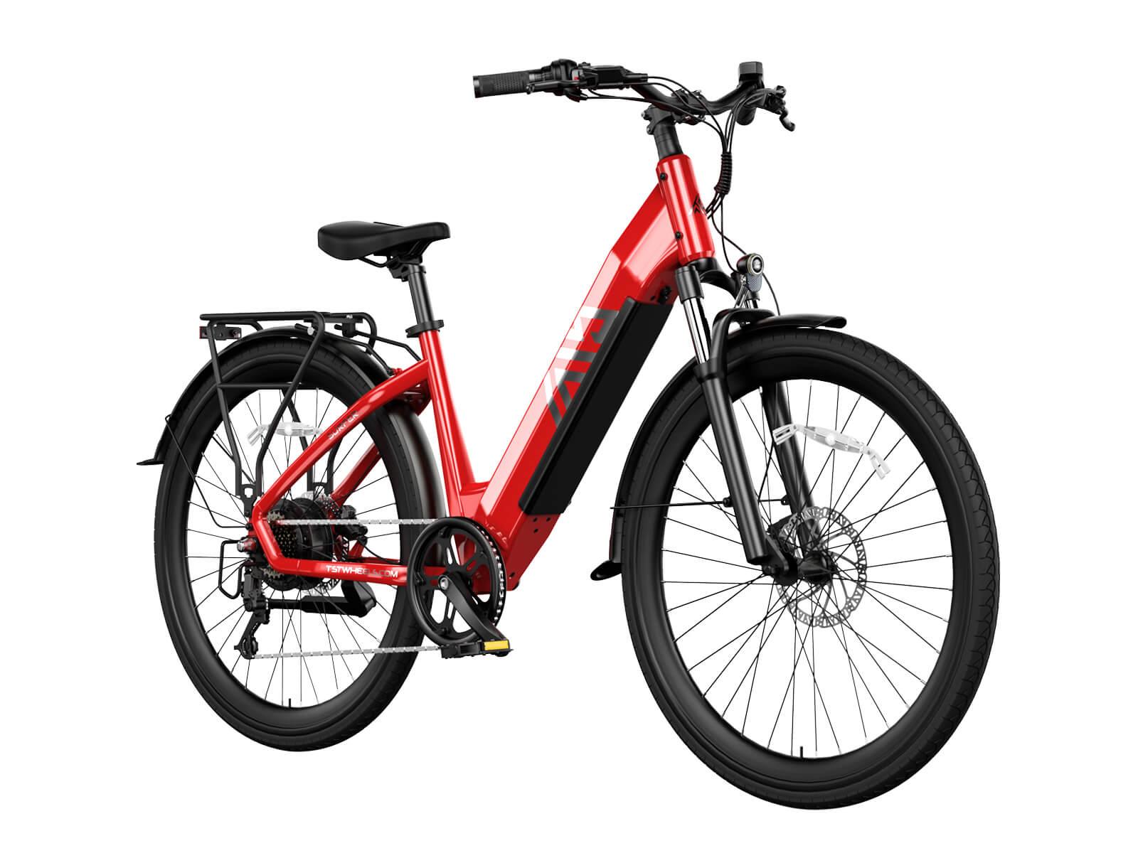 TST® Combo Sale Surfer 27.5" Step-Thru Commuter eBike - TST Ebike