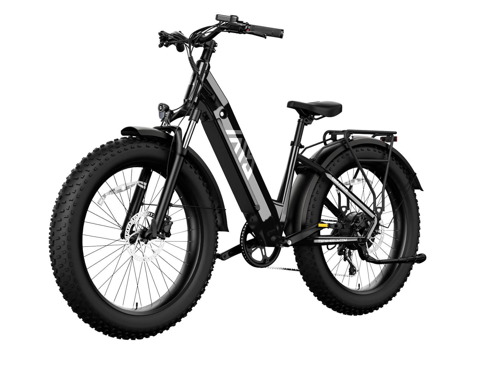 TST® Combo Sale Dreamer 26" Step-Thru Fat Tire Electric Bike - TST Ebike