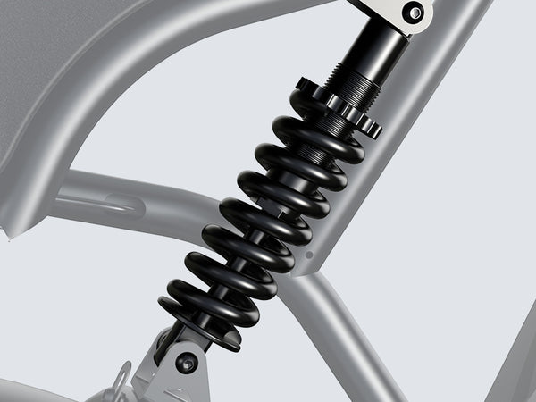 TST R002 20'' 1500W Full Suspension Moped-style Electric Bike