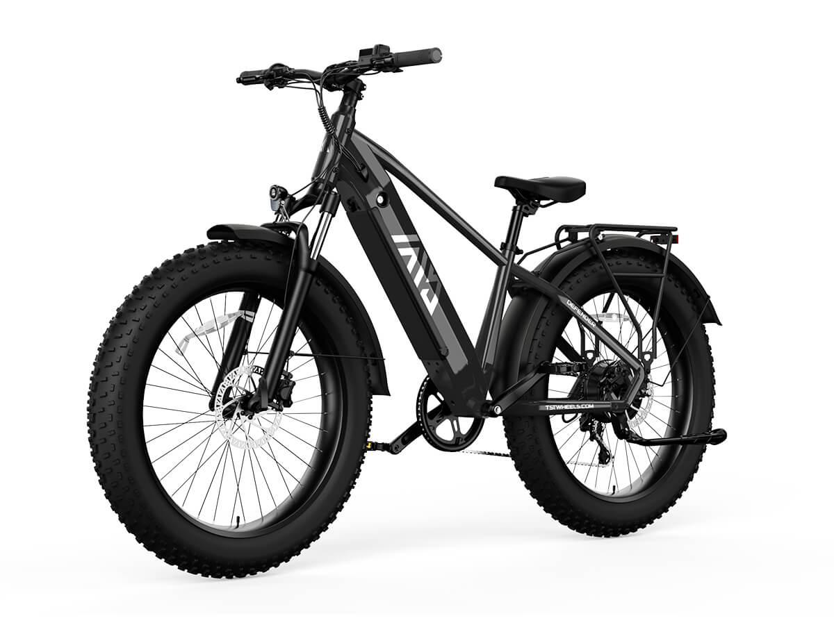 Black hotsell electric bike