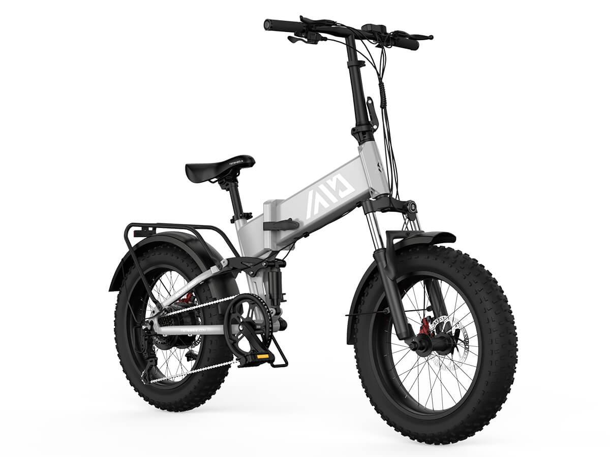 TST® Buddy Pro 20'' Full Suspension Folding Ebike - TST Ebike