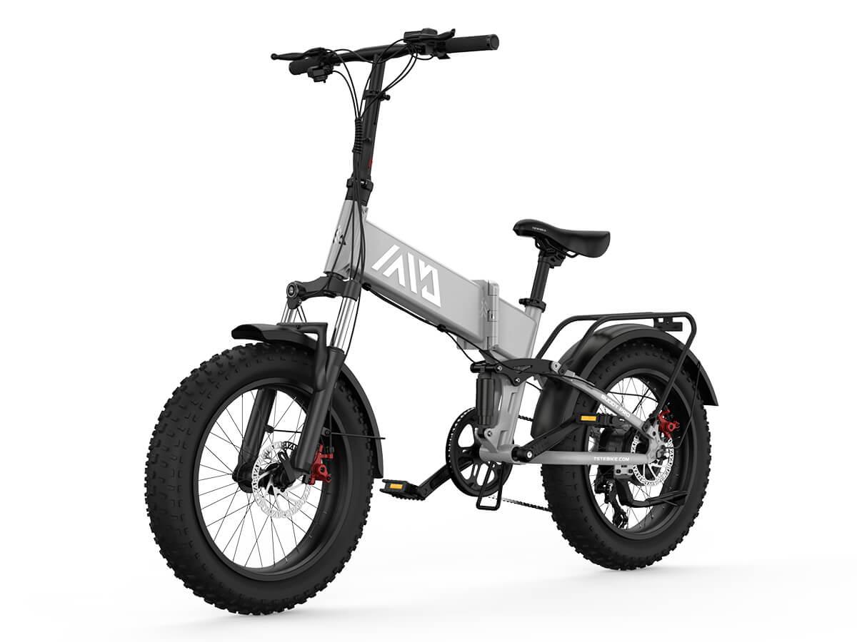 TST® Buddy Pro 20'' Full Suspension Folding Ebike - TST Ebike