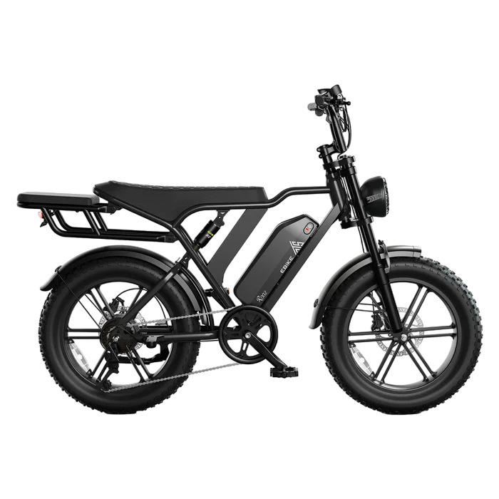 TST® R002 20'' 1500W Full Suspension Moped-style Electric Bike