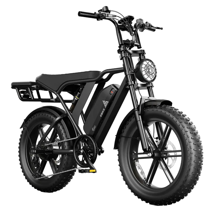 TST® R002 20'' 1500W Full Suspension Moped-style Electric Bike