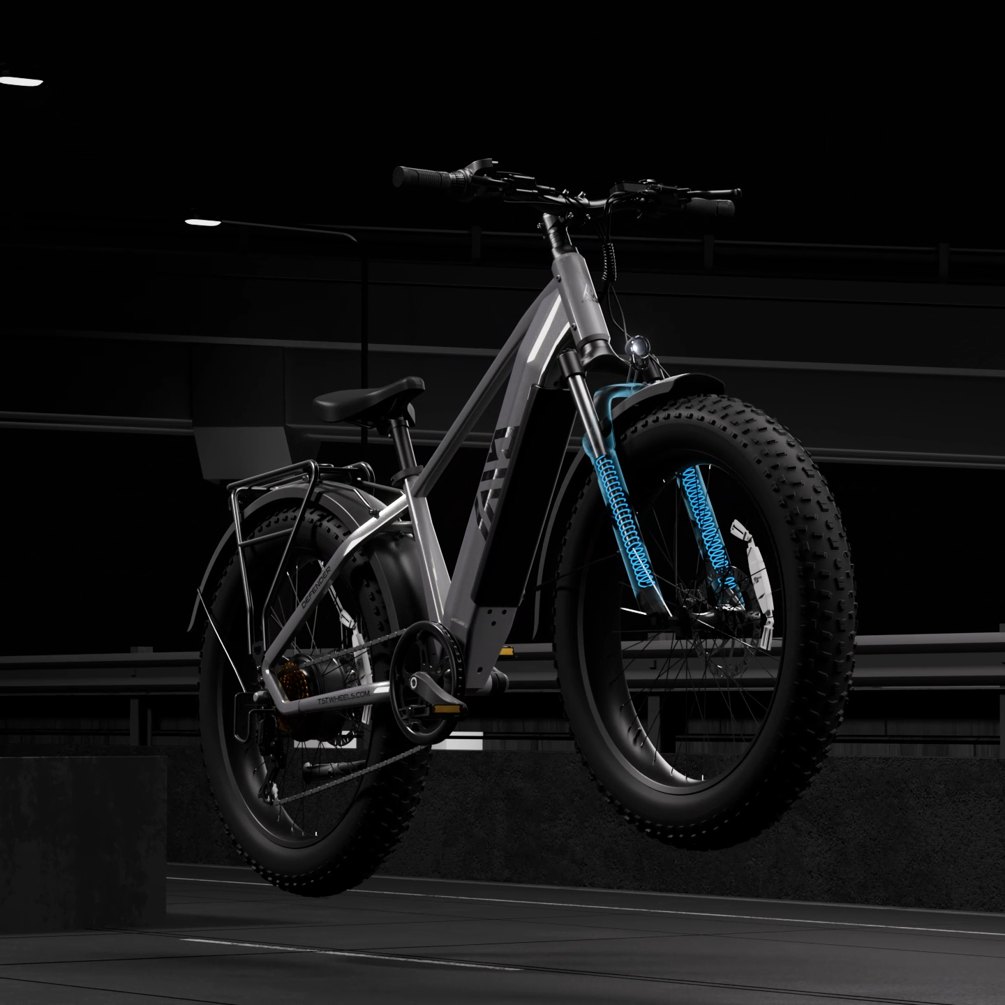 TST® Defender 26" Fat Tire Ebike For Adult