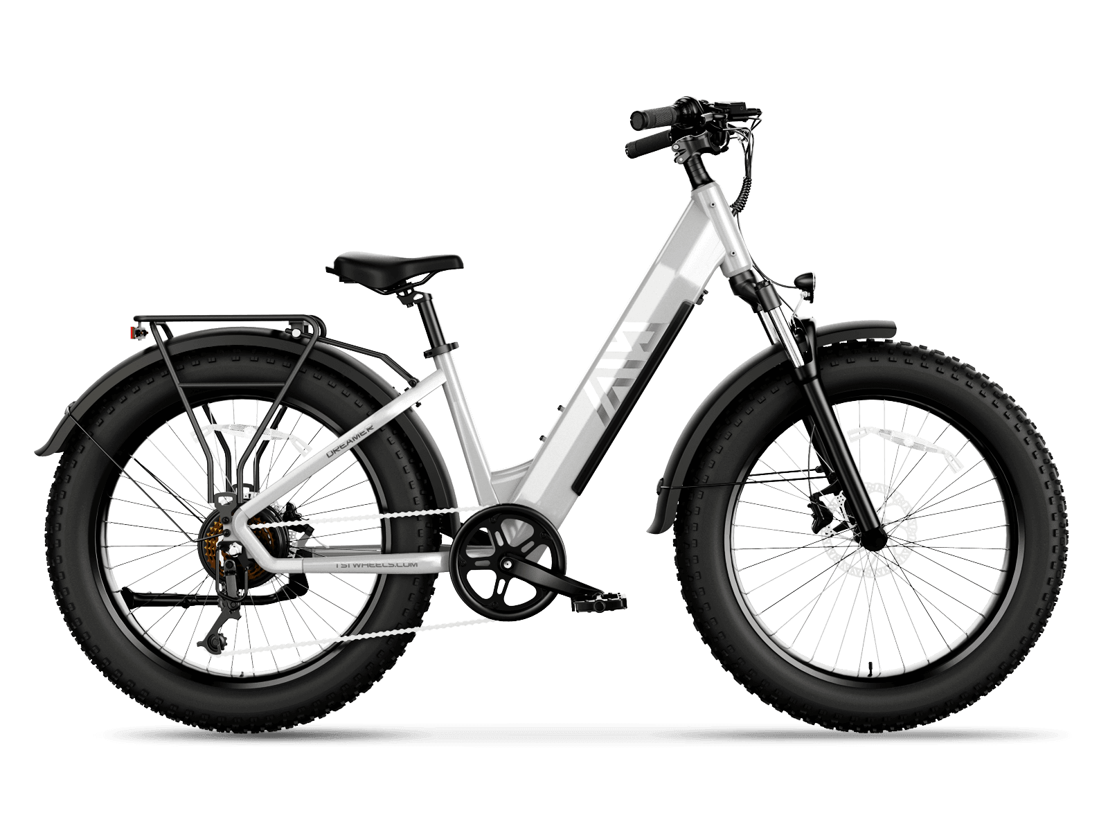 TST® Dreamer 26" Step-Thru Fat Tire Electric Bike - TST Ebike