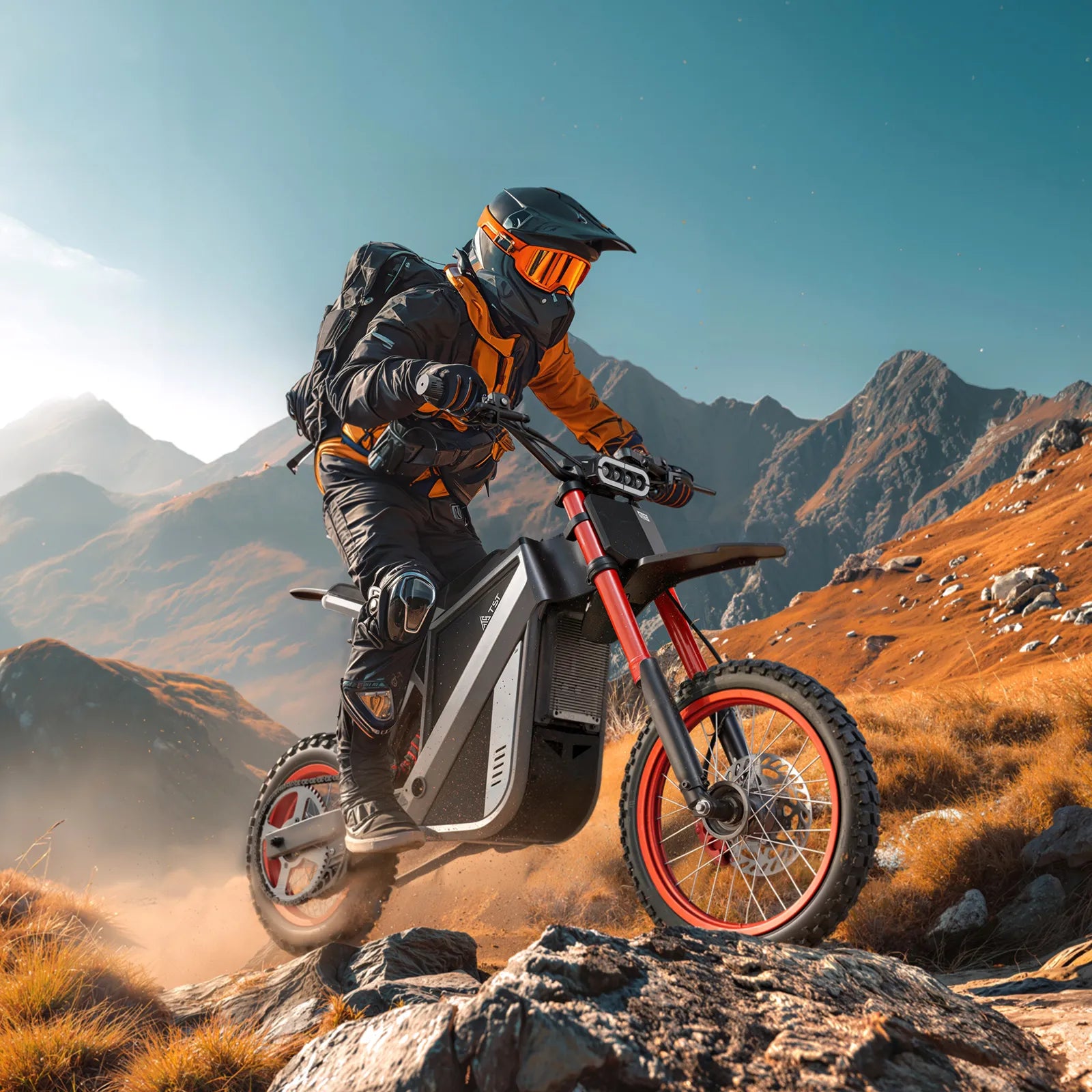 TST® GT63 14" Electric Mini Bike for Kids & Adults