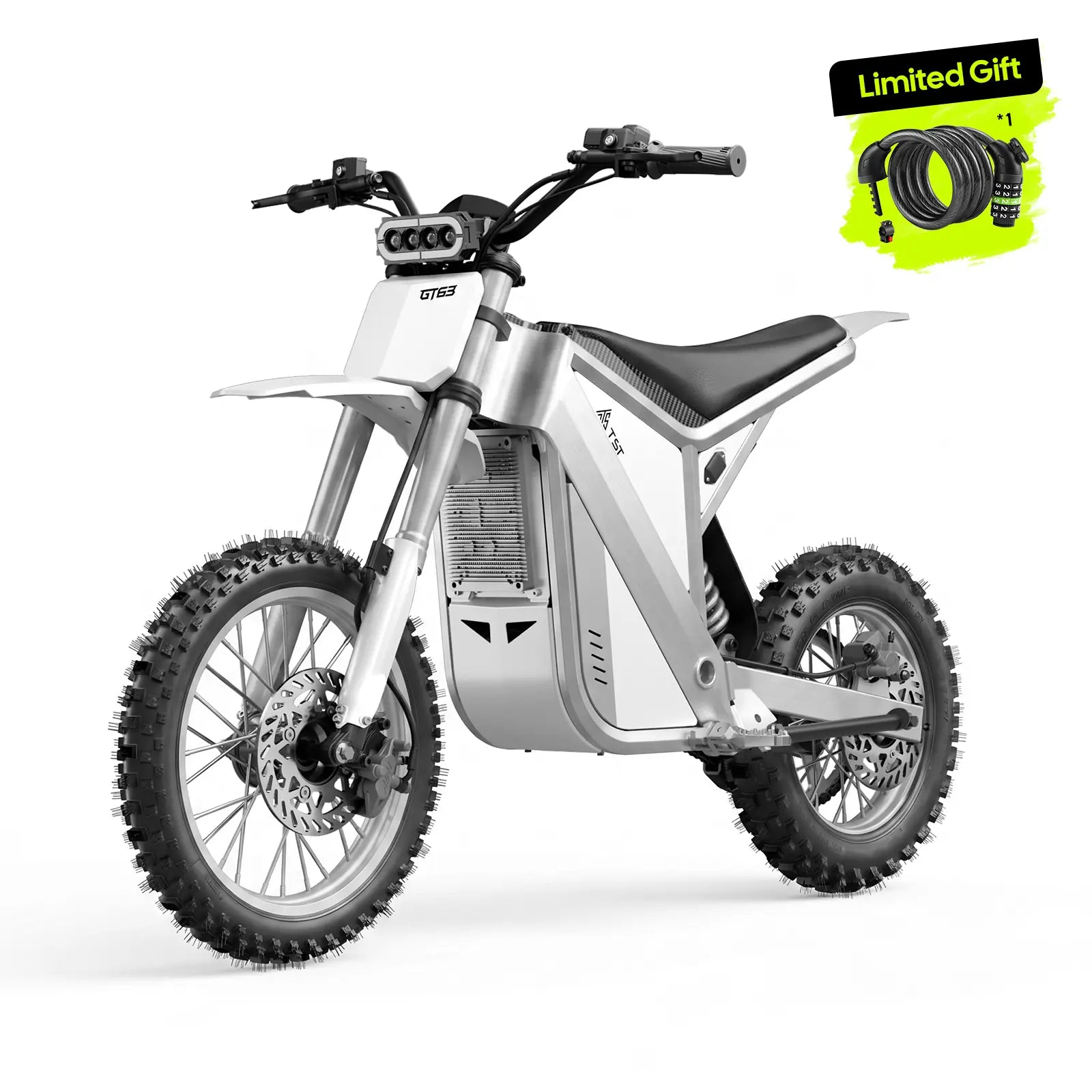 TST® GT63 2600W Electric Dirt Bike for Teens & Adults