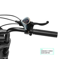 TST® R002 20'' 1500W Full Suspension Moped-style Electric Bike