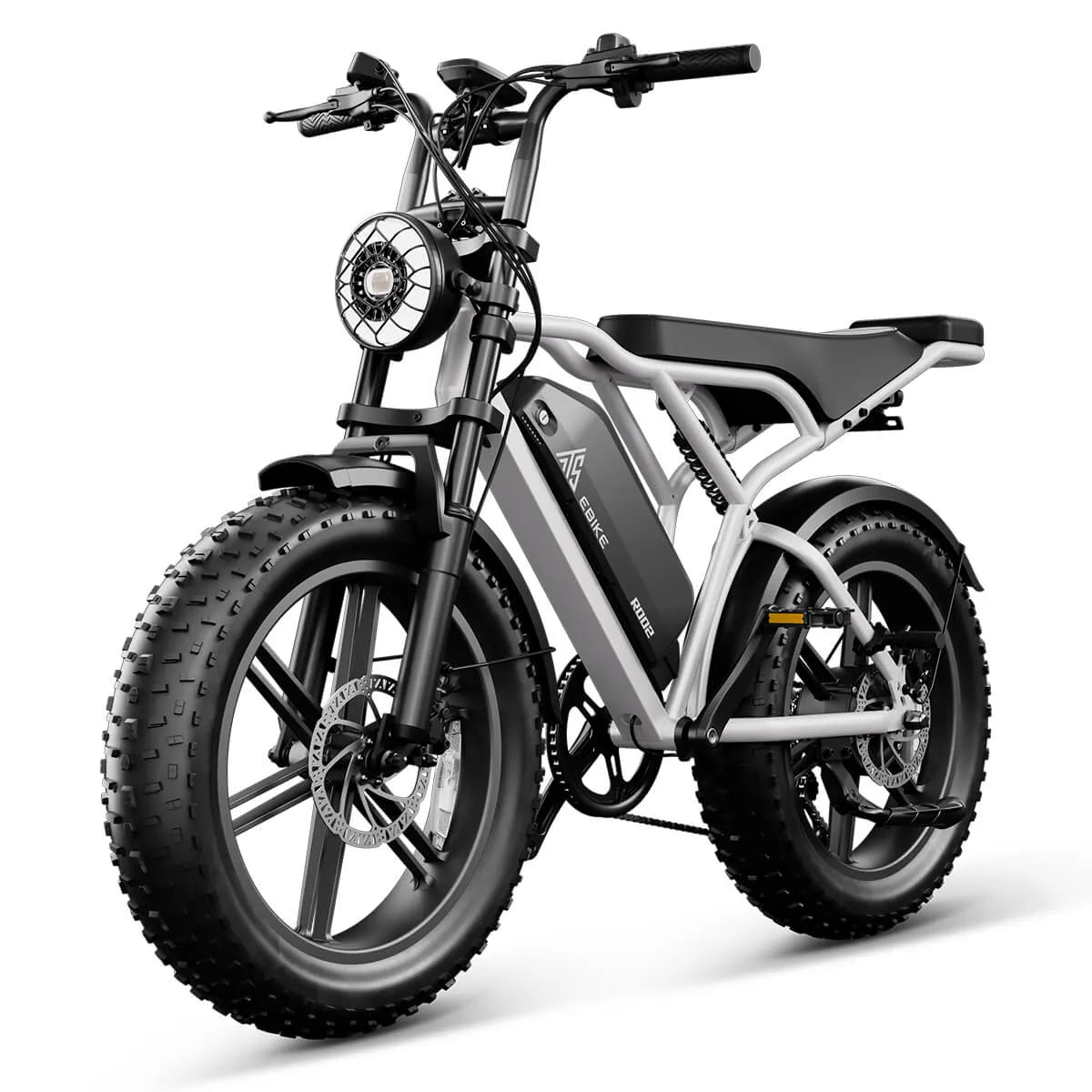 TST® R002 20'' 1500W Full Suspension Moped-style Electric Bike