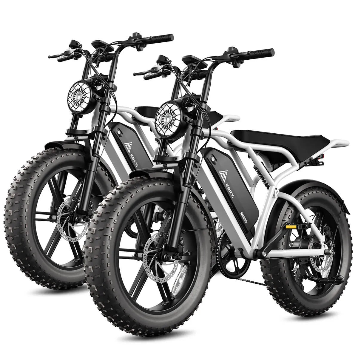 TST® R002 20'' 1500W Full Suspension Moped-style Electric Bike