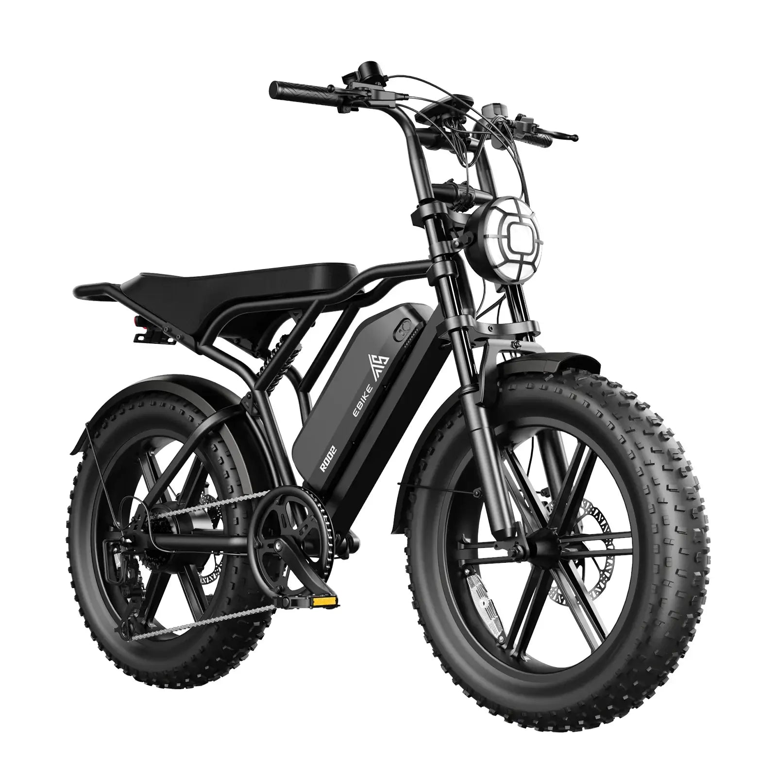 TST® R002 20'' 1500W Full Suspension Moped-style Electric Bike
