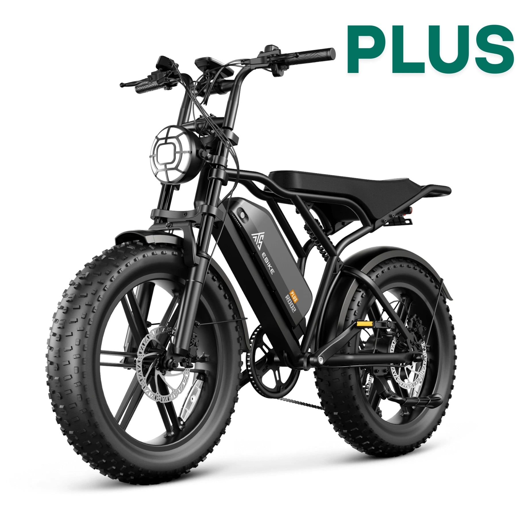 TST® R002 20'' 1500W Full Suspension Moped-style Electric Bike