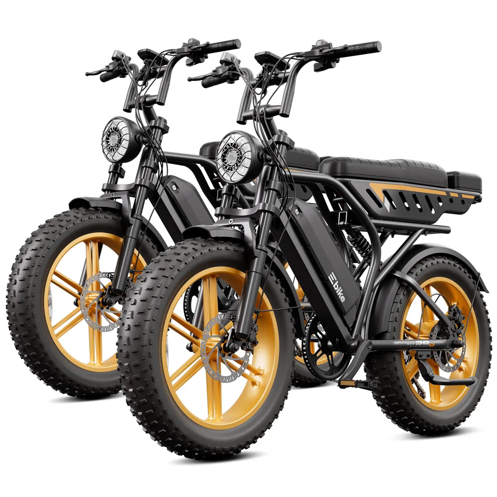 TST® Combo Sale R9 Dual-Battery 1500W Long-Range E-Bike