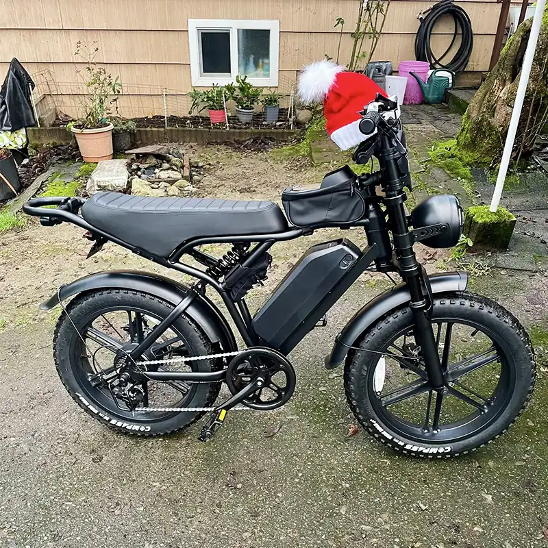 Ats R002 TST® R002 20'' 1500W Full Suspension Moped-style Electric Bike