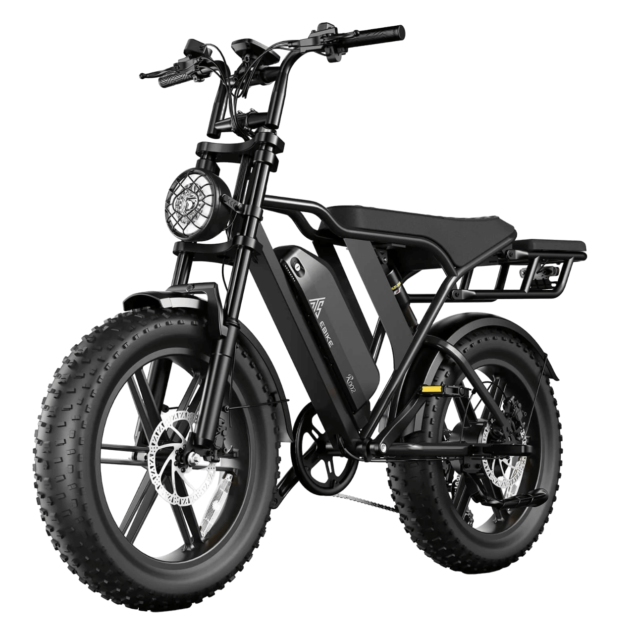 TST® R002 20'' 1500W Full Suspension Moped-style Electric Bike