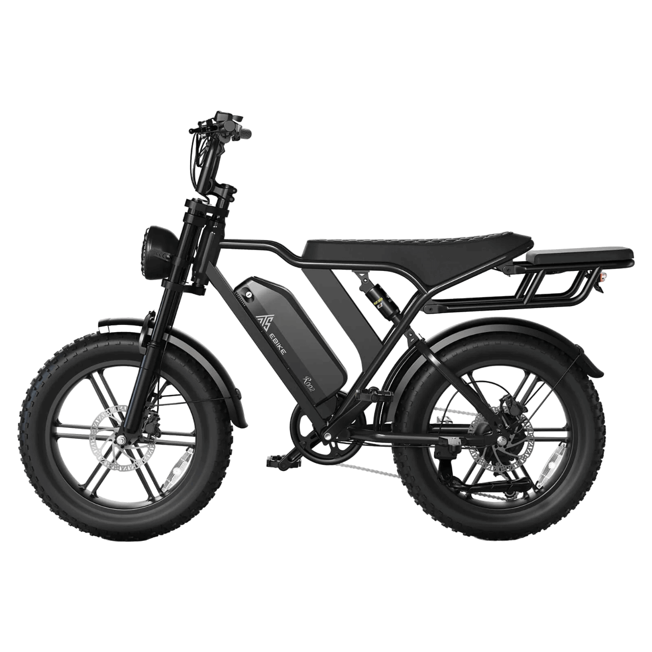 TST® R002 20'' 1500W Full Suspension Moped-style Electric Bike