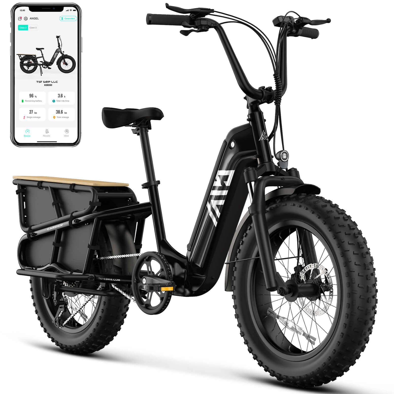 TST® Carrier 20'' Cargo Electric Bike