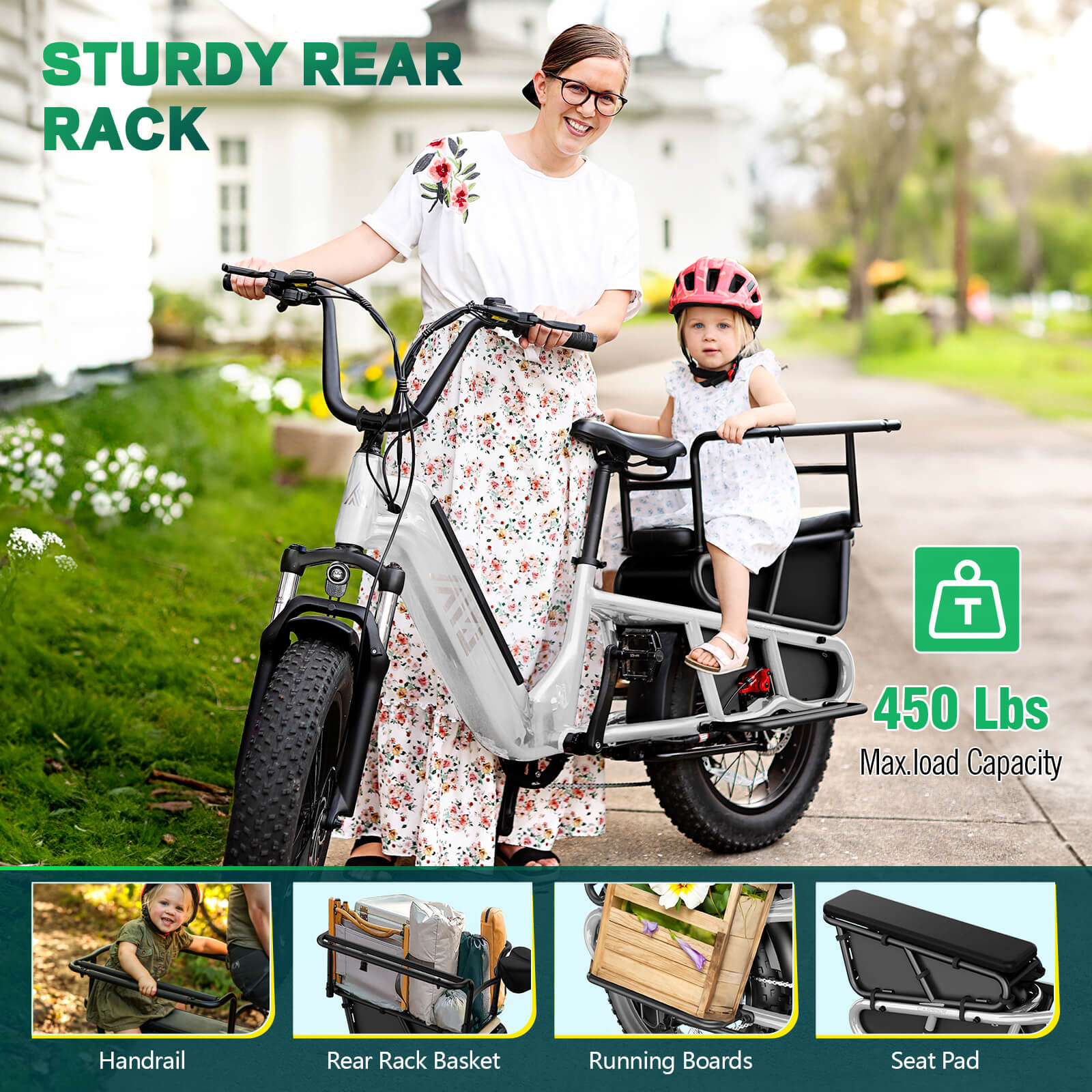 TST® Carrier 20'' Cargo Electric Bike