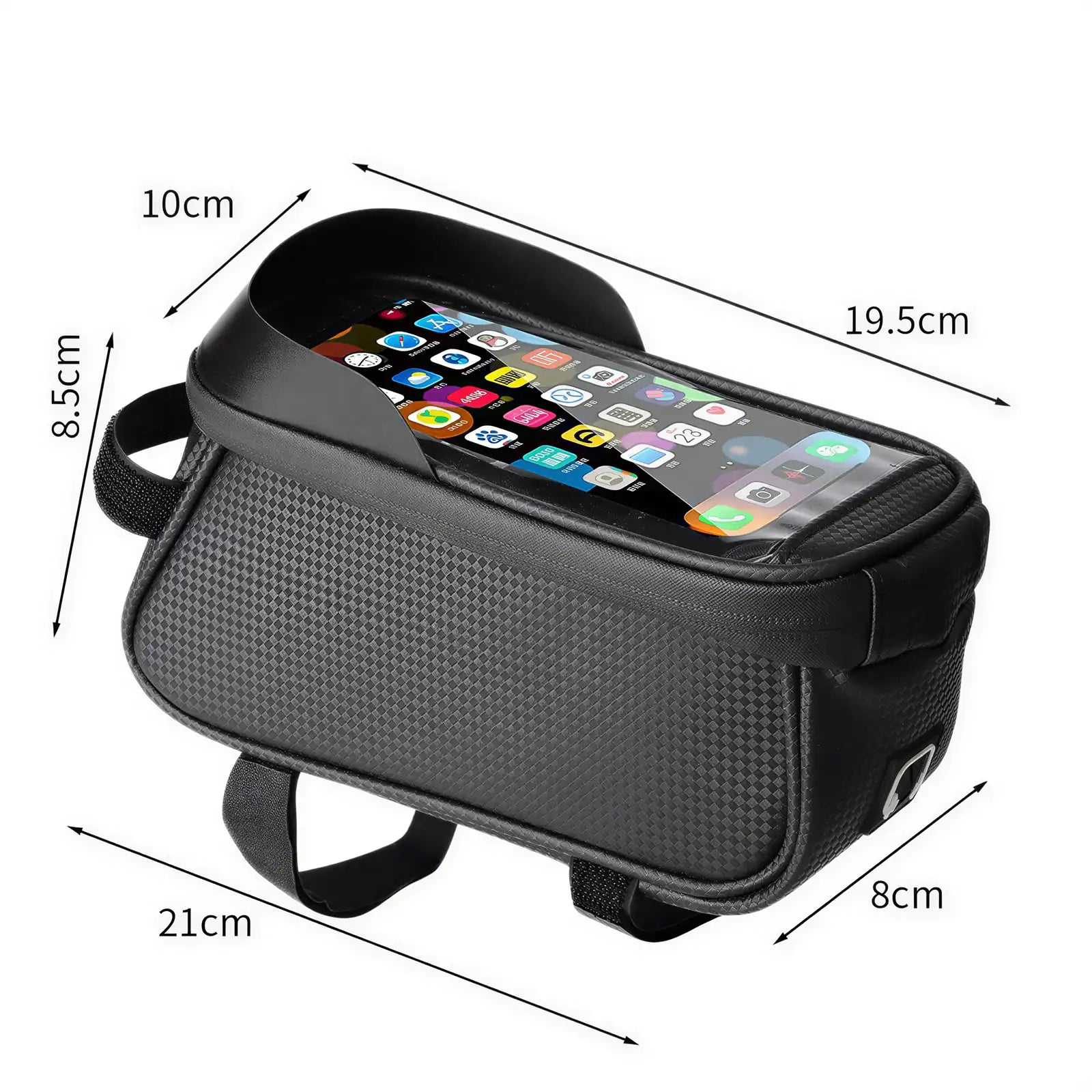 TST®Handlebar Bag + Phone Holder + Bike Lock Set